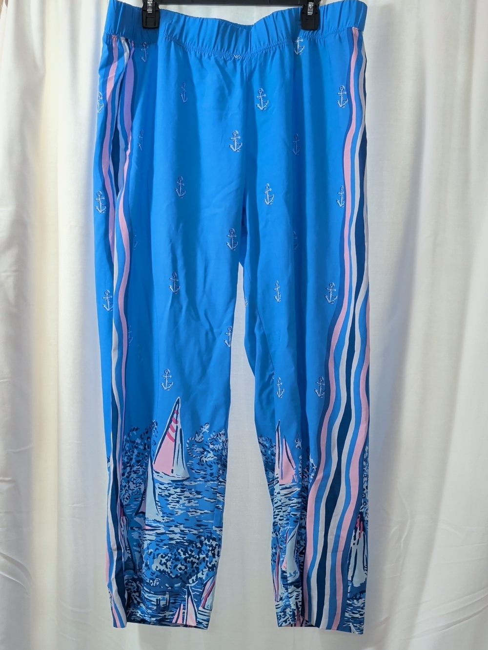 Lilly Pulitzer Bal Harbour "A Lil Nauti"  Palazzo Pants